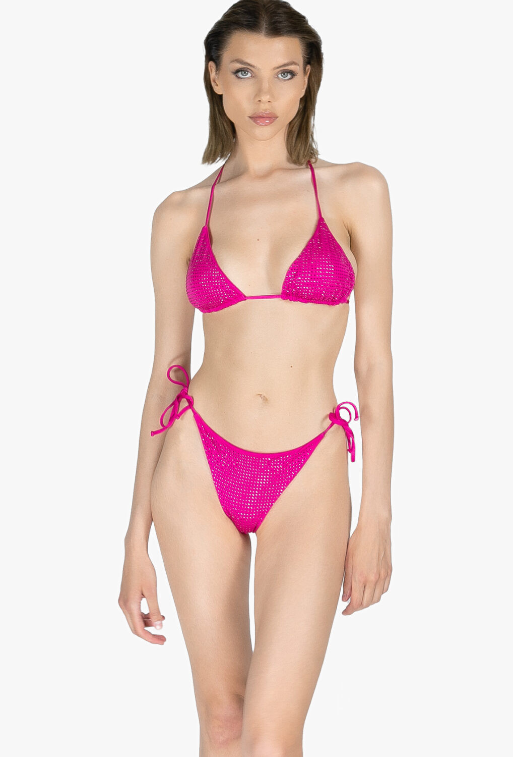 Bikini Fuchsia à strass