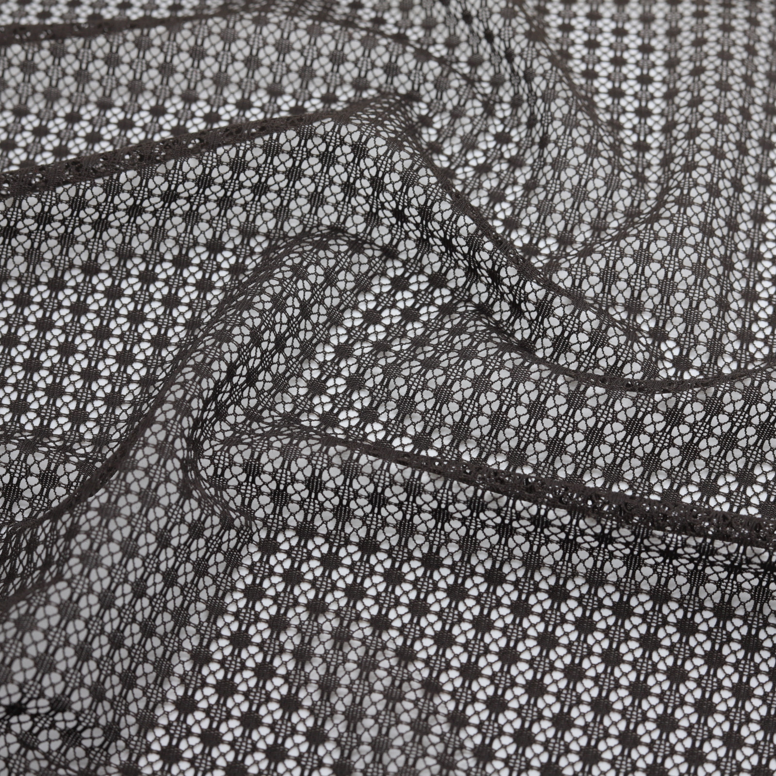 Black mesh Jacquard 95GSM